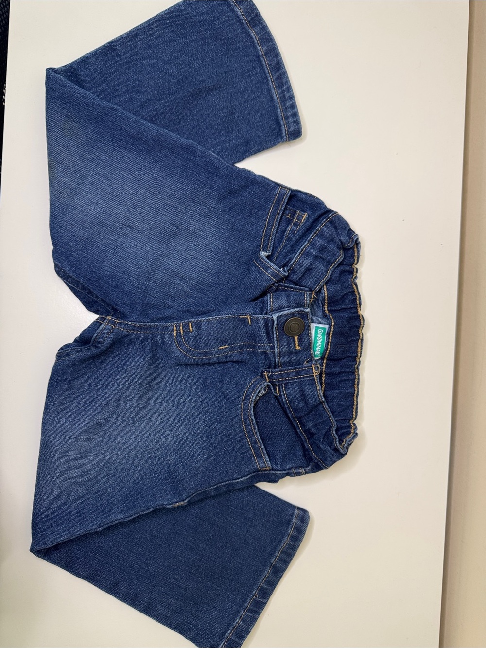 Garanimals Dark Blue Stretch Elastic-Waist Jeans